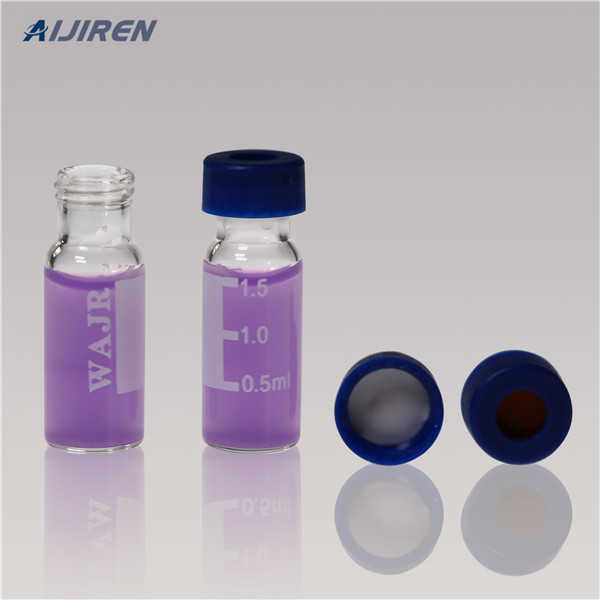 Sampler Vials for HPLCnylon syringe filter 0.2 micron for analysis from Millipore